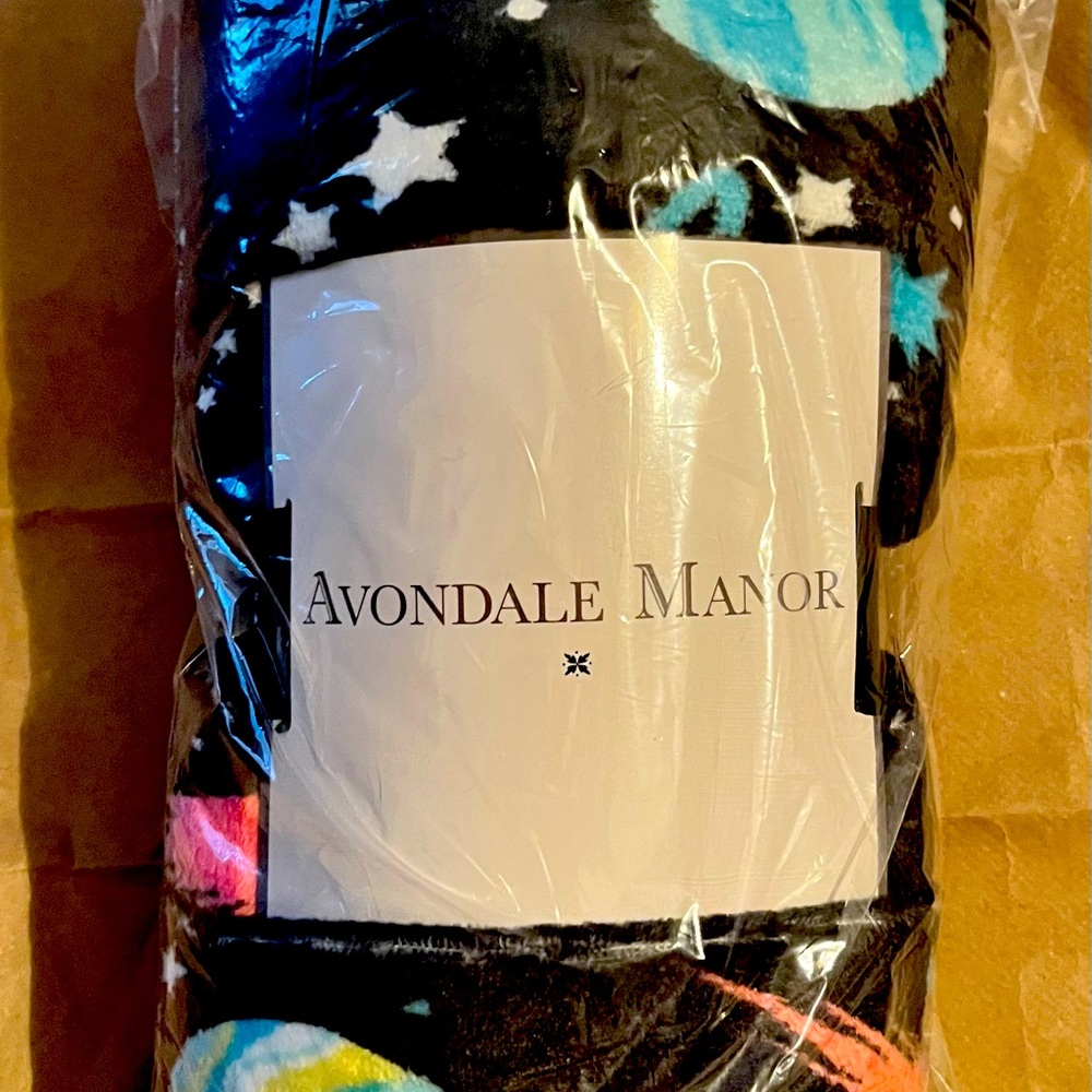 Space Microplush Throw